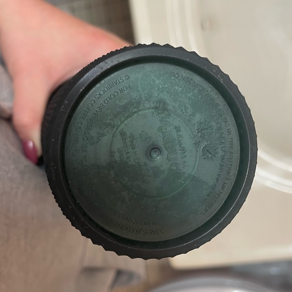 Starbucks 24 oz Cold Tumbler-Forest Green/Textured - Picture 3 of 3